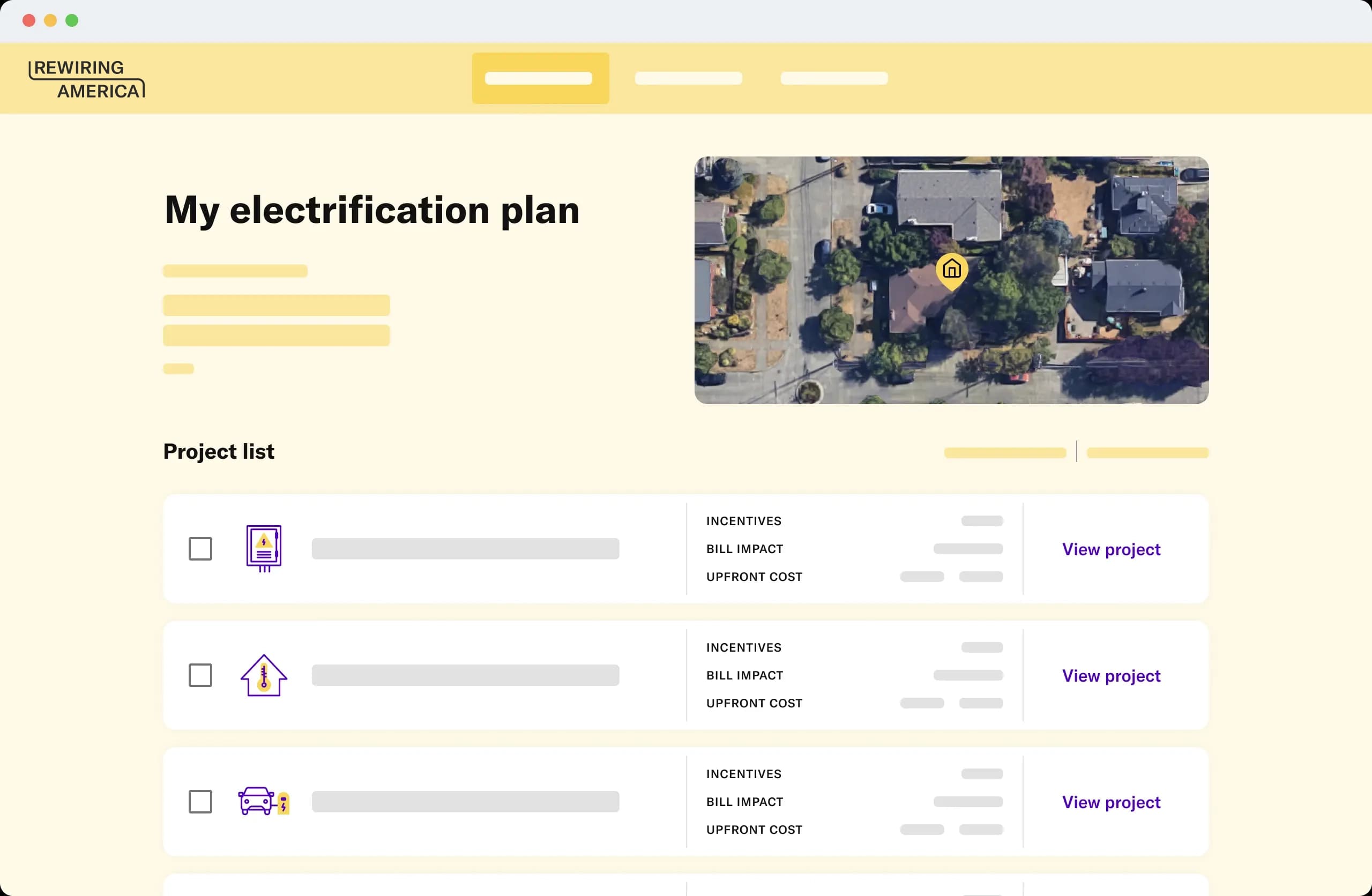 My electrification plan